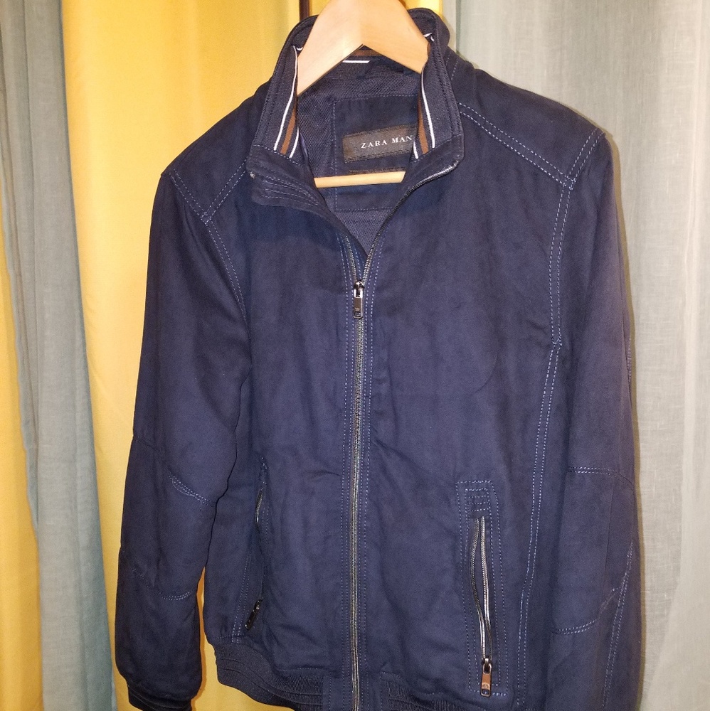 Zara Faux Suede Jacket